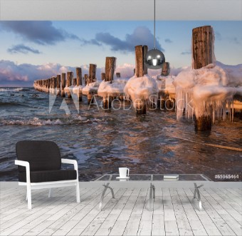 Picture of Buhne an der Ostseekste